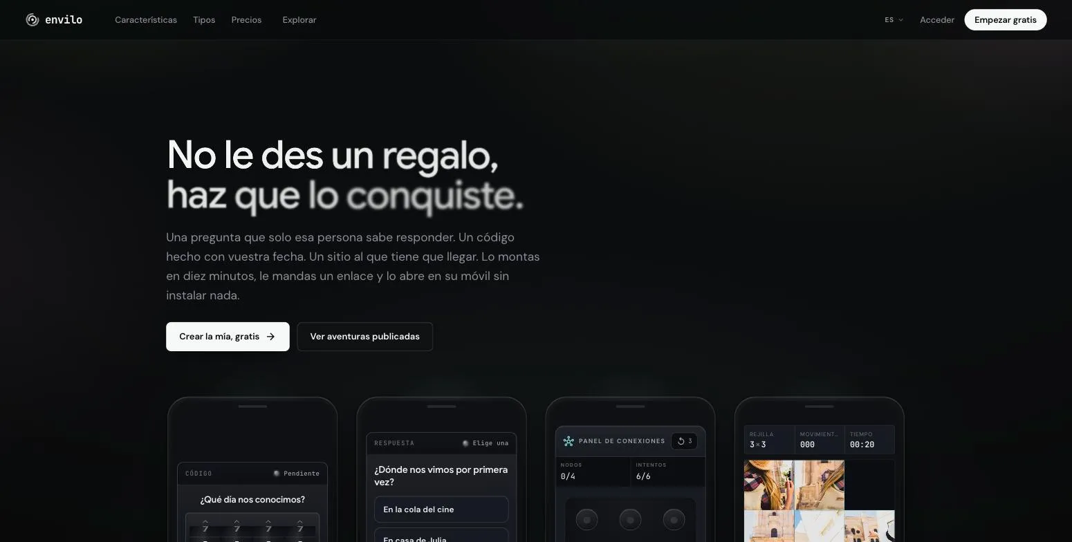 Screenshot of Envilo
